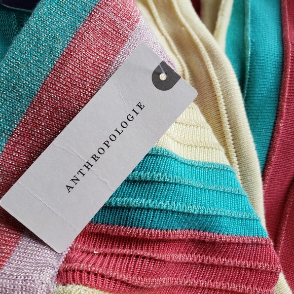 Anthropologie Rainbow Maxi Skirt Size Medium NEW! - Picture 6 of 13